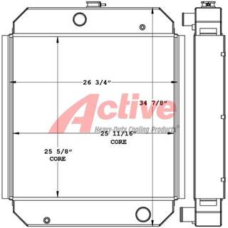 Cummins DGBB Radiator