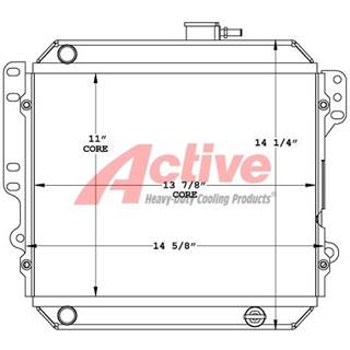 Cushman Turf Truckster Radiator