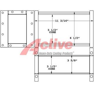 Detroit Radiator for a Detroit Diesel