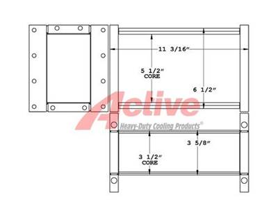 Detroit Radiator for a Detroit Diesel