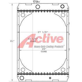 Doosan DL200 Radiator for a Doosan DL200 FE LOADER