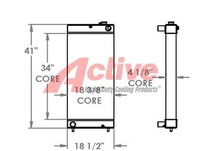 Doosan DX225LC-3 Radiator