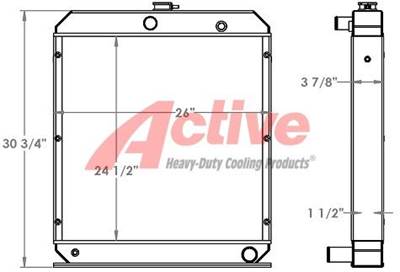 Elliott Magnetek Radiator