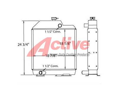 AGCO Radiator for a Agco 471