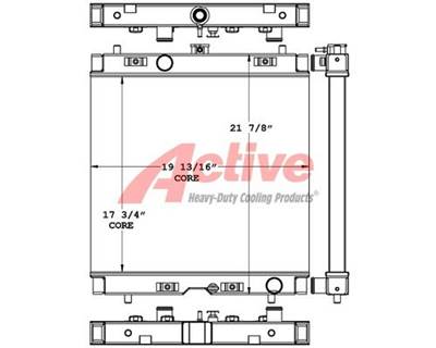 Airman PDS70S Radiator