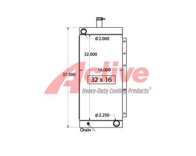 Atlas Copco Radiator