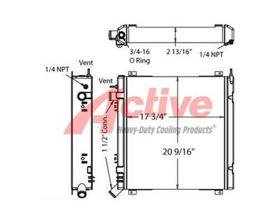 Bobcat S510 Radiator