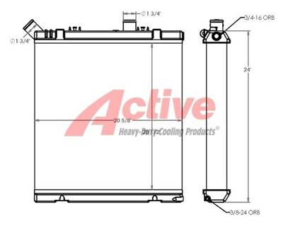 Bobcat S750 Radiator