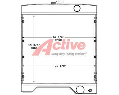 Case 580K Radiator