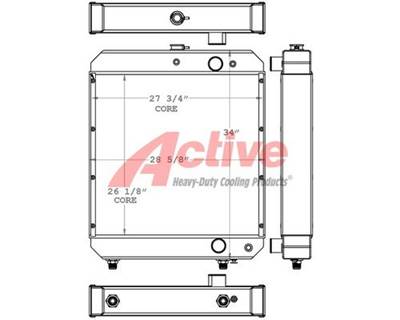 Case 621B Radiator