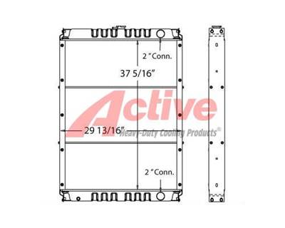 Case Radiator for a Case 325 EXCAVATOR