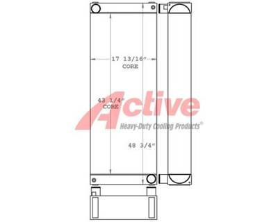 Case Radiator for a Case A8000