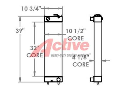 Case Radiator for a Case SK170-8