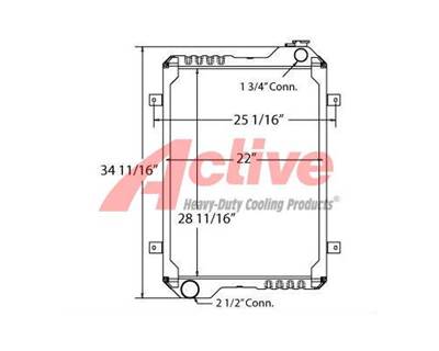 Case 721D Radiator