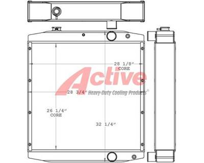 Case 9230 Radiator