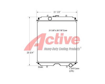 Case C175 Radiator