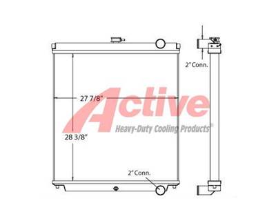 Case CX130 Radiator