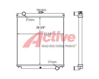 Case CX135 Radiator