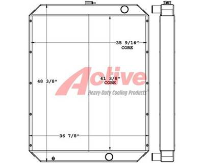 Case CX330 Radiator