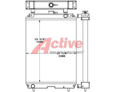 Caterpillar 303.5 Radiator for a Caterpillar 303.5 Mini Excavator