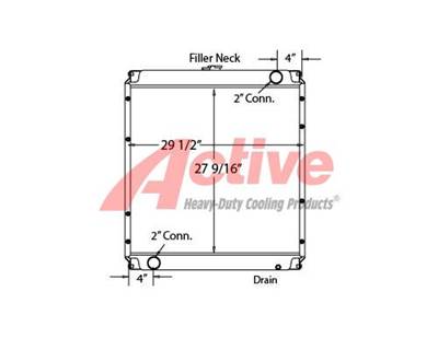 Caterpillar 315B Radiator for a Caterpillar 315B EXCAVATOR