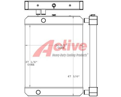 Caterpillar 330 Radiator for a Caterpillar 330 Excavator
