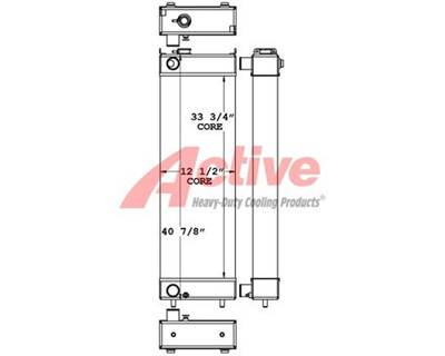 Doosan 225 Radiator for a Doosan 225 Excavatpr