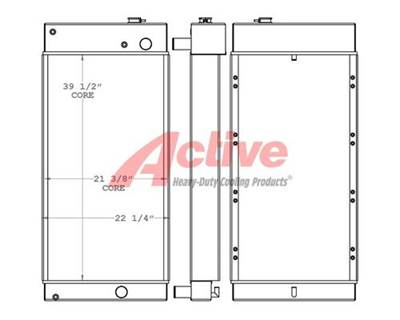 Doosan Radiator for a Doosan 850CFM Compressor