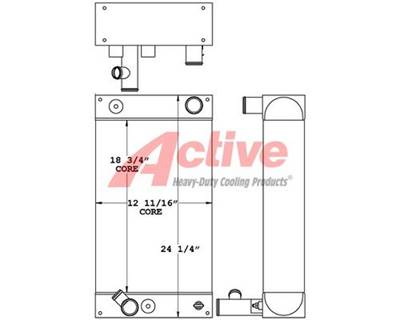 Doosan D335-S Radiator