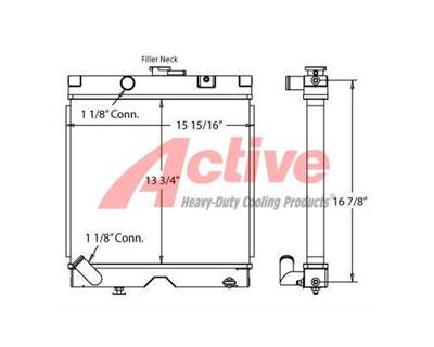 Genie GS-2668 RT Radiator for a Genie GS2668RT