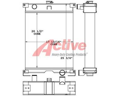 Genie TH644C Radiator