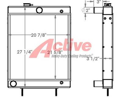 Genie TH844 Radiator