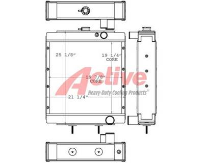 Gradall 534D Radiator