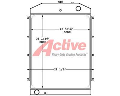 Gradall XL4100 Radiator for a Gradall G3WD / XL4100
