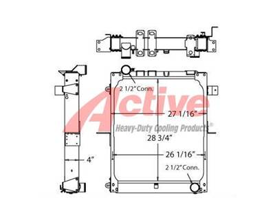 Grove Radiator for a Grove Crane