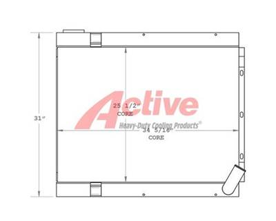 Grove Radiator for a Grove TMS-500E