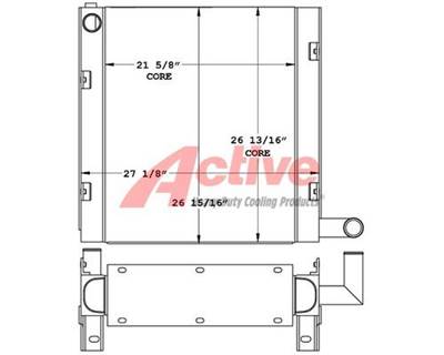 Grove Radiator for a Grove Crane