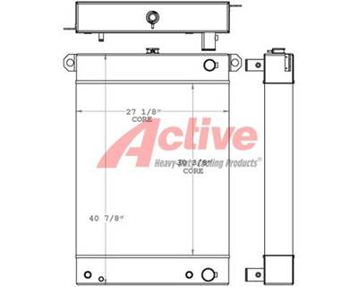 Hitachi Radiator for a Hitachi 60Z-V
