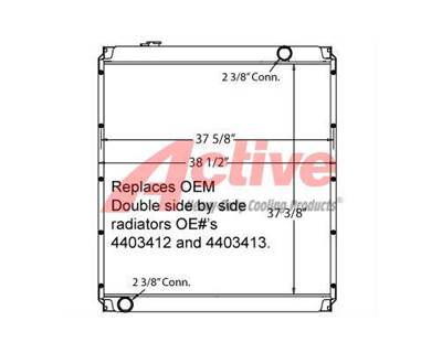 Hitachi EX300-5 Radiator