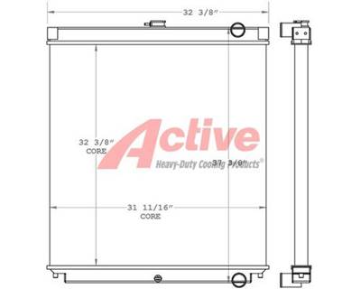Hitachi ZX200 Radiator for a Hitachi ZX-200 Excavator