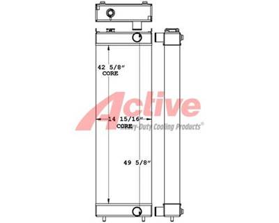 Hitachi ZX650 Radiator