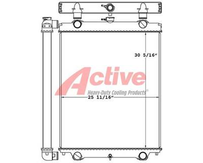 Hitachi Zaxis 120-6 Radiator