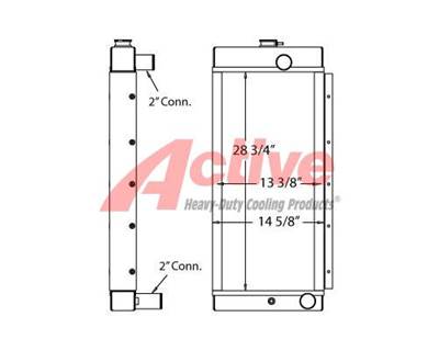 Ingersoll-Rand Radiator for a Ingersoll Rand Compressor