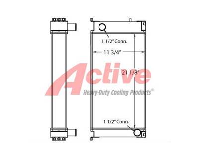 JCB 524-50 Radiator for a JCB 524-50 TELEHANDLER