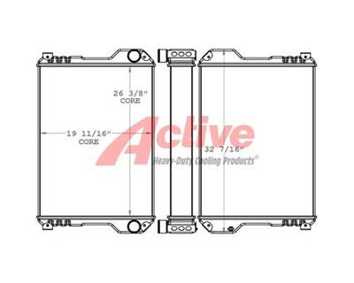 JCB 550-170 Loadall Radiator
