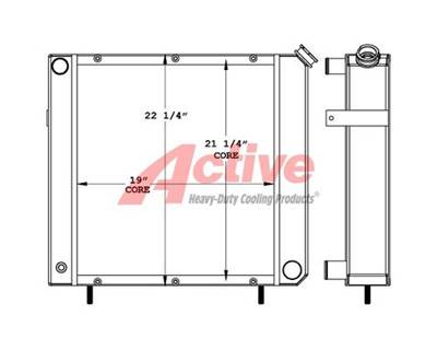 JLG Radiator for a JLG 644B
