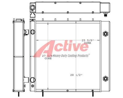 JLG G10-55A Radiator