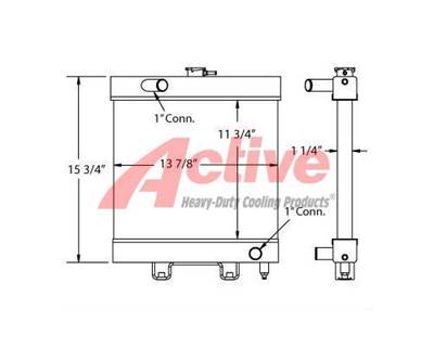 JLG Radiator for a JLG Aerial Lift