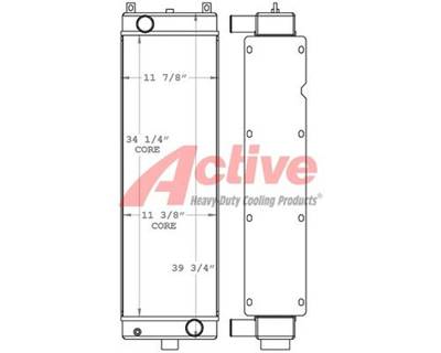 John Deere 160D Radiator for a John Deere 160D Excavator