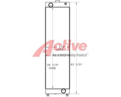 John Deere 2154D Radiator for a John Deere 2154